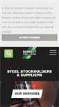 Mobile Screenshot of barrettsteel.com
